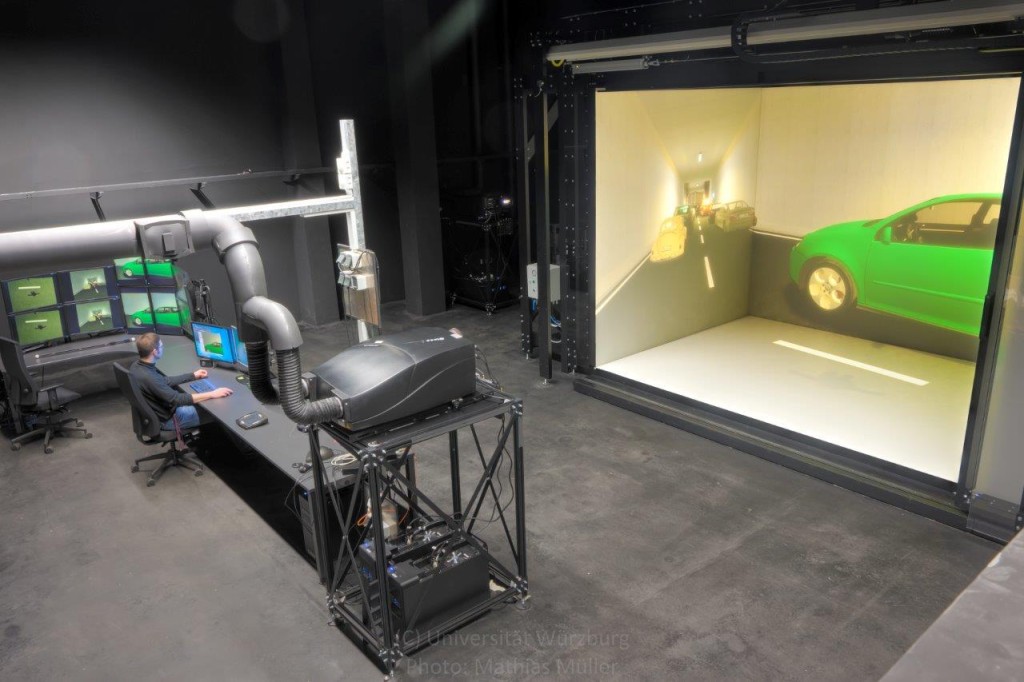 VT+Lab CAVE für VR-Forschung