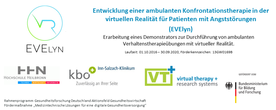 Ambulante Konfrontationstherapie für Patienten mit Angststörungen - VTplus GmbH Verbundforschung EVElyn - gefördert vom BMBF