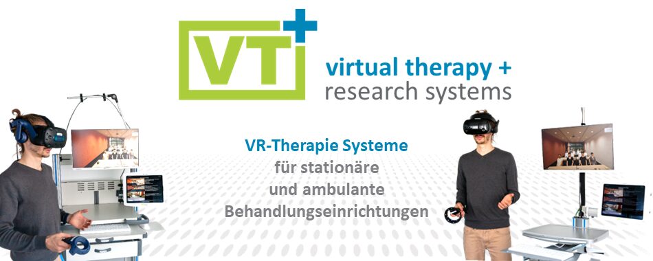 VTplus - VR-Therapie Komplettsysteme für Kliniken und Praxen